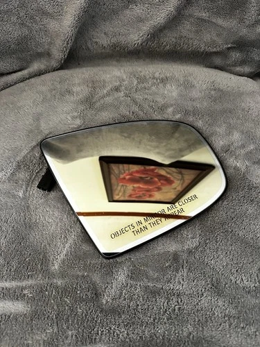 BMW E70 X5 07 - 13 Right Door Passenger Side  Heated Auto Dim Mirror Glass OEM
