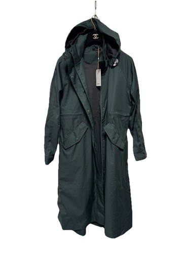 Quince Women's XS trench Coat Long Weather Proof Rain NWT