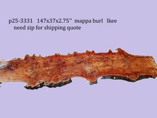 Mappa Burl Cottonwood Poplar Counter/Bar DIY P25-3331