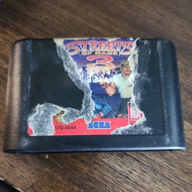 Streets of Rage 3 Sega Genesis, 1994 - tested- Cartridge Only label torn
