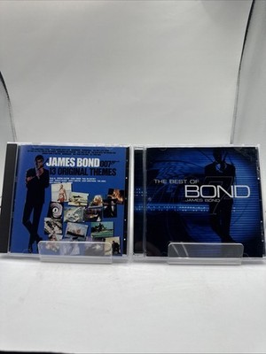 James Bond - 13 Original Themes & The Best of Bond CD Lot