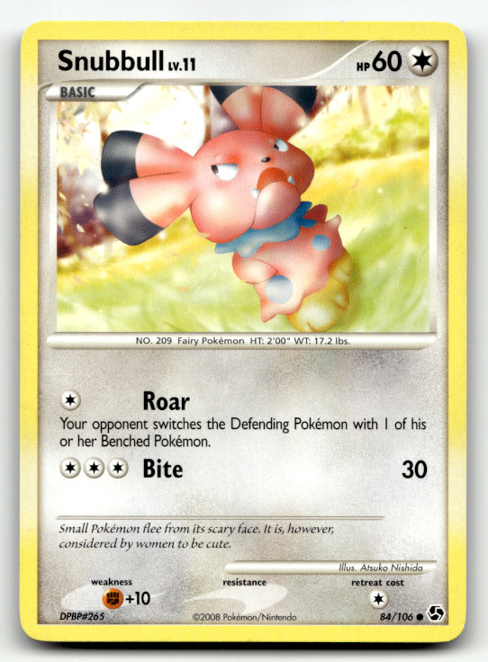 Snubbull 84/106 Normal Common Great Encounters LP
