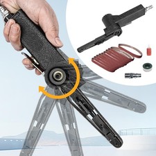 Ponceuse à bande pneumatique pour meubles en bois, métal et bois