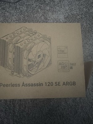Thermalright Peerless Assassin 120 SE White ARGB CPU Cooler, New/Open Box
