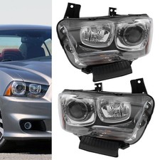 For 2011-2014 Dodge Charger Xenonhid Headlight Headlamps Wbulb Leftright Side