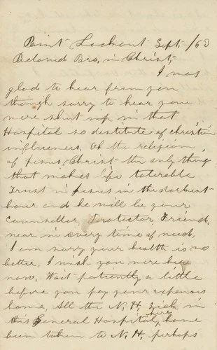 Thomas L. Ambrose – Civil War Chaplain Letter 1863 12th NH Vol. Inf.