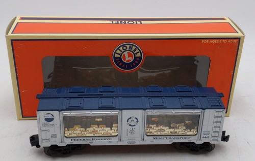 Coche Lionel 6-19676 calibre O Reserva Federal de Filadelfia como nuevo #6445 LN/caja | Condition: Used