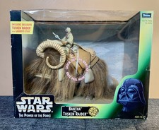 Star Wars The Power of the Force Bantha and Tusken Raider - 1998 Kenner  New