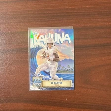 2024 Bowman Chrome University CJ Baxter Big Kahuna Case Hit RC SSP #BK-9