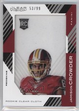 2015 Panini Clear Vision Rookie Cloth Jerseys 53/99 Jamison Crowder #RCC-JC 0a7