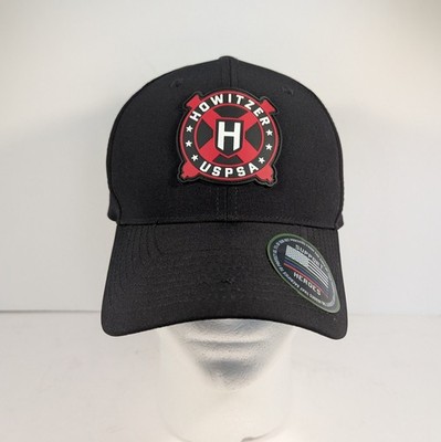 HOWITZER USPSA MEN'S HAT MESH CANVAS NWT BLACK AFFLICTION LIVE FAST SNAPBACK