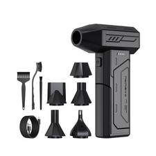 Compressed Air Duster,130000RPM Super Power Cordless Air Duster,Rec... Fast Ship