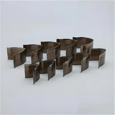 Leather V Shape Craft Punch Die Cutter Sword Tail Tool for Belt DIY 10PCS