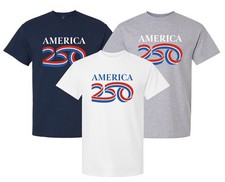 America 250 T-Shirt usa anniversary flag celebration 4th of july 1776 2026 250th