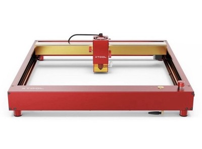 xTool D1 Pro 20W Laser Machine W/ Extension, Risers, Honeycomb, Air Assist +Wood