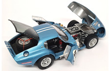 Exoto Shelby Race Car1 18Racing 1960s 12GT Model24Racer Carousel Blue