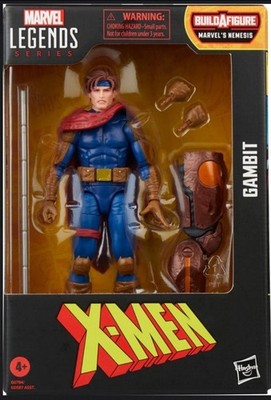 Hasbro Marvel Legends Nemesis Wave: GAMBIT 6inch Action Figure 