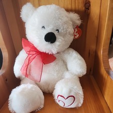 Ty Classic Plush Bear - Heartford
