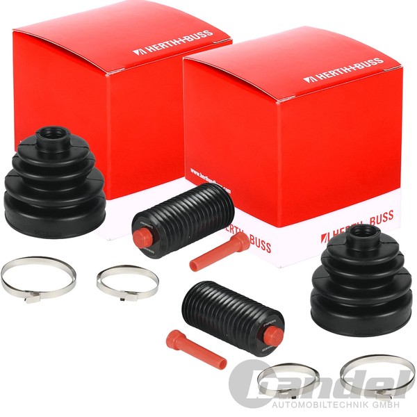 2X Herth+Buss Achsmanschetten Satz Radseitig Passend FüR Honda Accord Prelude SH-image