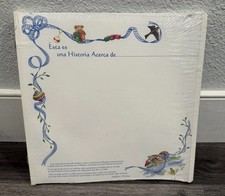 Creative Memories 12 x 12 It's a Boy Scrapbook Pages Blue Gingham In Spanish New