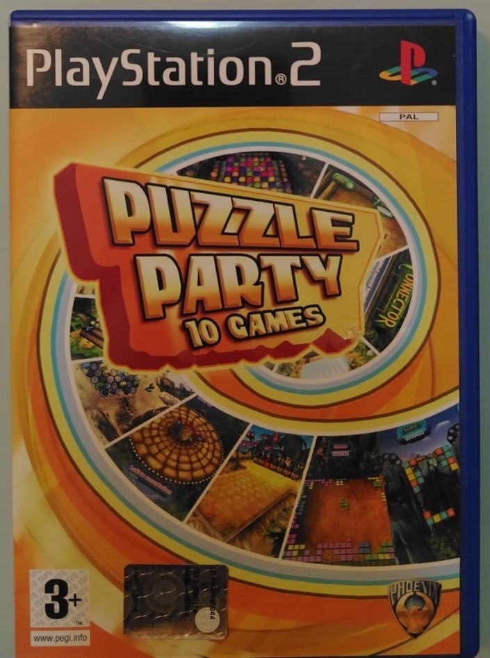 Puzzle Party: 10 games - ita sony ps2 PlayStation 2 -completo-