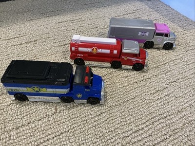 Paw Patrol True Metal Chase Marshall Skye Big Truck Pups Toy Trucks
