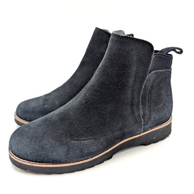 Blondo Perla Waterproof Ankle Boot Women's Black Suede Size US7.5M EU38