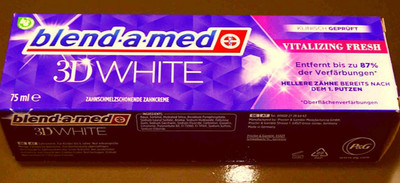 Blend-a-med 3D White Vitalizing Fresh Zahnpasta 75 ml neu
