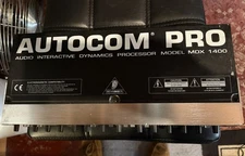 Behringer Autocom Pro MDX1400 2-Channel Compressor/Limiter