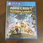 Minecraft Story Mode Season Pass Disc PS4 Complete CIB PlayStation 4 Telltale