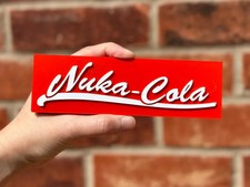 Fallout Nuka-Cola Logo Sticker Decal Red Whit...