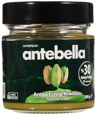 Antebella Pistachio Nut Butter, 30% Pistachio, Spread for Bread, Kunafah, Dubai
