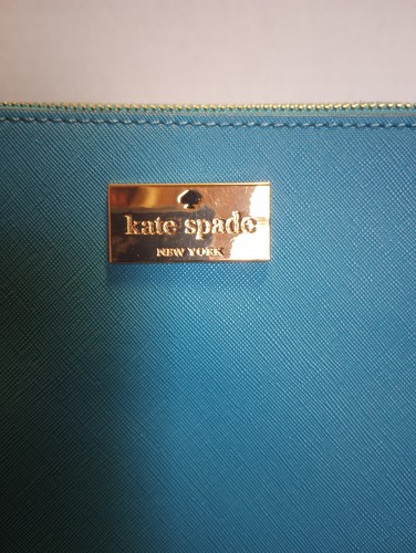 Kate Spade Turquoise Crossbody/Handle Bag With Adjustable Strap - Picture 2 of 12