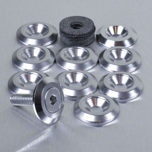 50 pièces rondelles de contre-alésage M6, alliage d'aluminium 13,8 mm/0