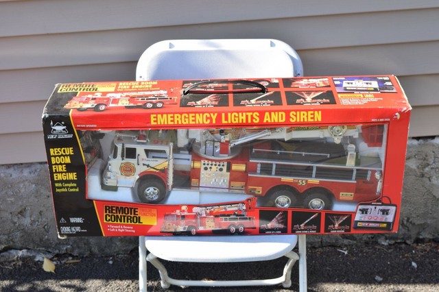new bright fire truck
