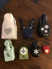 lot of 7 crafting stamps, mixed brands