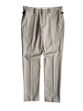 Men's Versace Mini Check Wool Pants 48/32