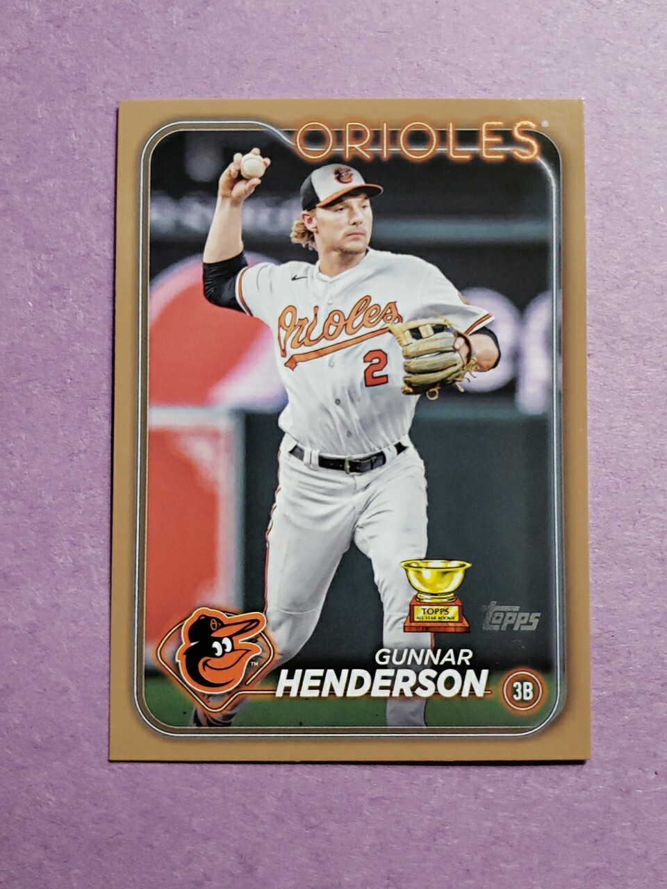 2024 Topps Series 2 - Gunnar Henderson Gold /2024 #450
