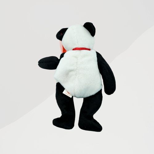 Rare 1997 TY BEANIE BABY "FORTUNE" Panda With 1998 Tush Tag ERROR!! - Picture 2 of 7