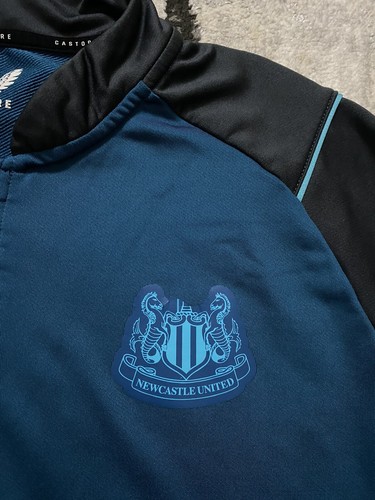 Newcastle United FC Match Worn Matt Ritchie #11 1/4 Zip Training Top Size Medium - Picture 7 of 14