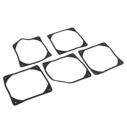 5x 8cm PC Ventilateur Anti Vibration Joint Silicone Antichoc Absorption Pad - Photo 3/8