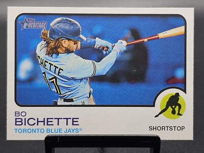 MLBカード　bo bichette auto Bo Bichette 2022 Topps Series 1 Baseball Card “Stars of MLB