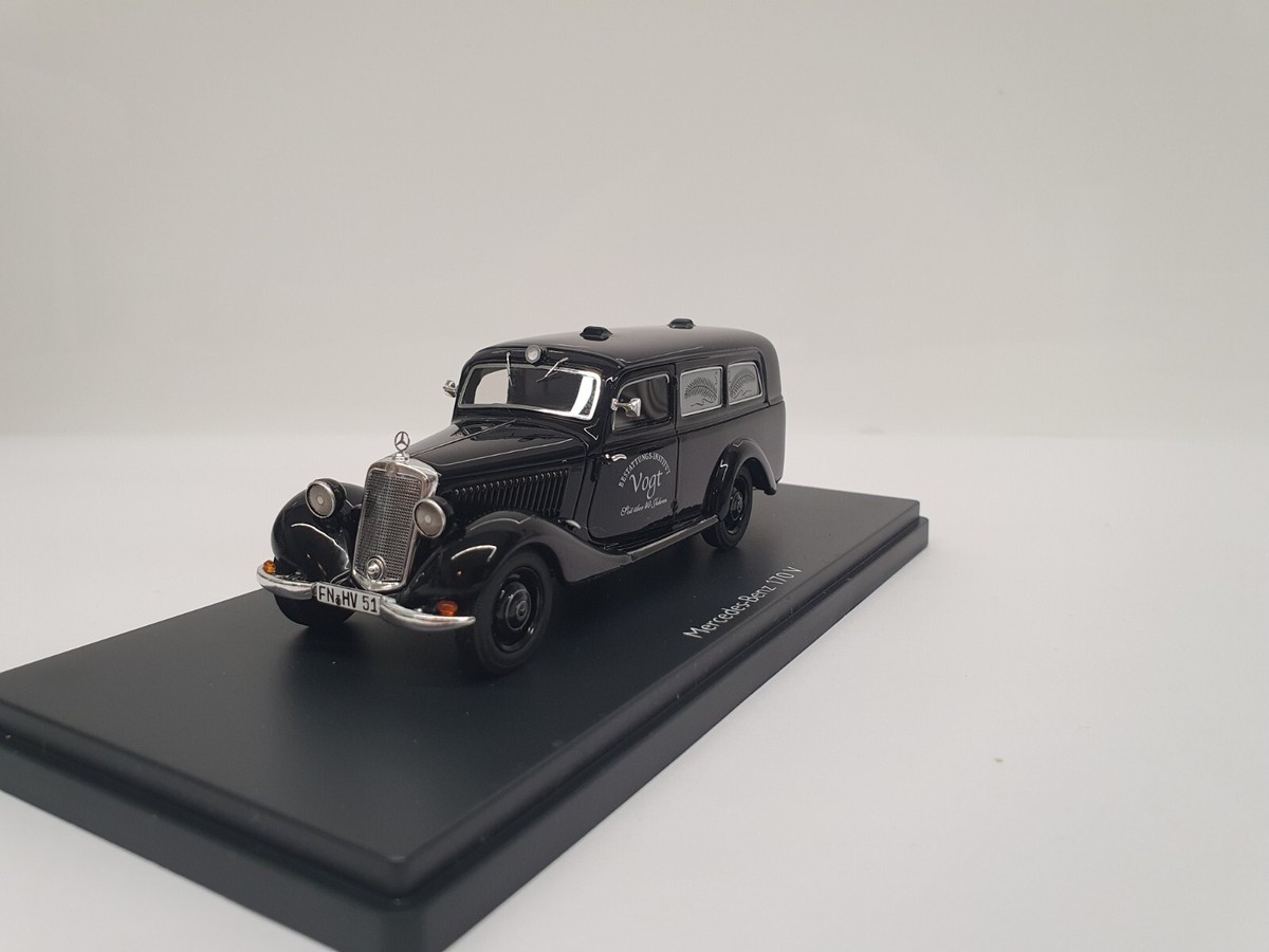 1/43 MEGA RARE MERCEDES-BENZ 170V BESTATTUNGSWAGEN 1951 SCHUCO