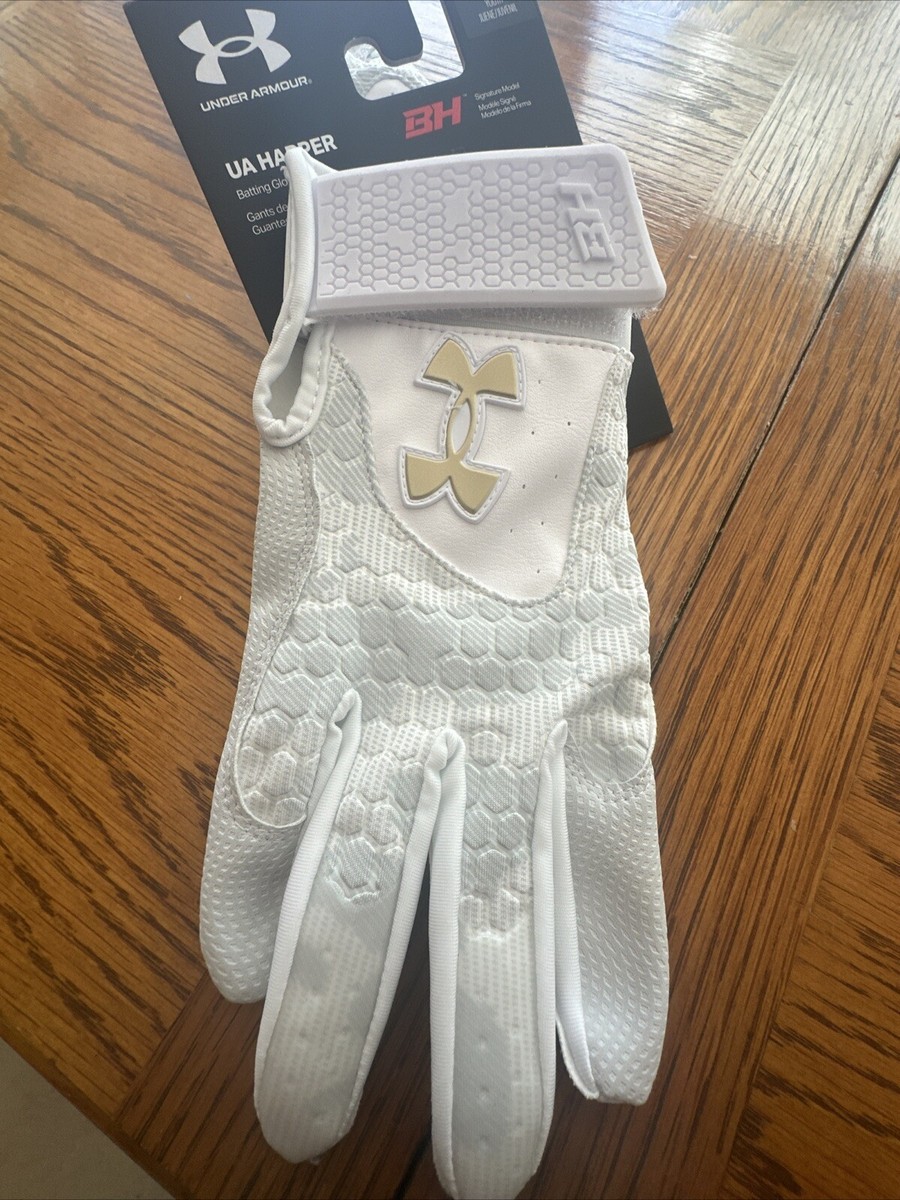Under Armour Bryce Harper Youth Medium Baseball Batting Gloves