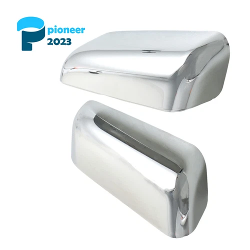 Left and Right Side Chrome - Toned Plastic Mirror Fairings For 2010-2014 F-150 F