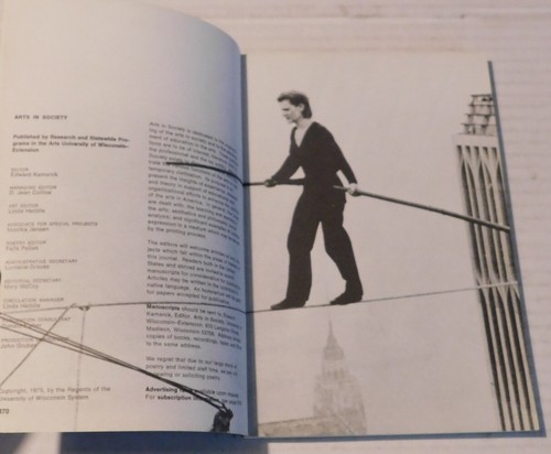 ARTS IN SOCIETY: Fall-Winter 1974: Arts in a Post-Industrial Society - Imagen 2 de 4