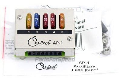 Centech AP-1 Universal Auxiliary Power Fuse Panel Auto Motorcycle Add on