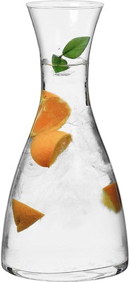 Klarglas Wein Wasser Dekantier Karaffe 1300ml H27cm Dekanter Portweinbrand