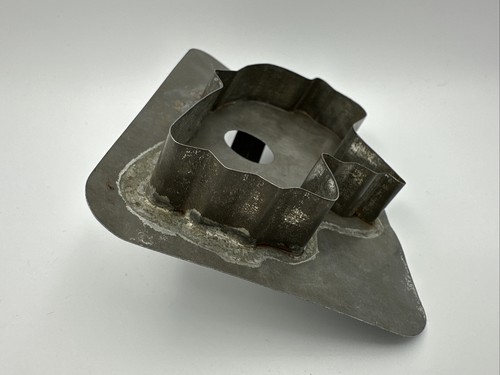 Bird Flat Back Tin Cookie Cutter Primitive Antique Metal Bird Animal 4"x3” - Picture 6 of 9
