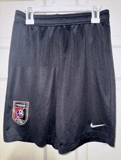 Nike Dri-Fit Black Lonestar Soccer Club Light Weight Athletic Short 13-14 YL